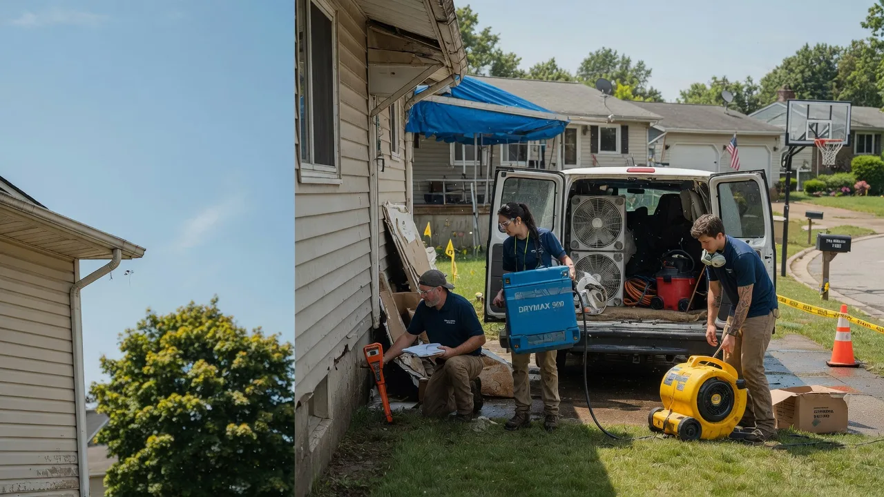 Ceiling Leak Cleanup in Sauk Rapids, MN near me